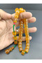 Zeyzun Masterpiece Double Sandpaper Double Polished Crackle Sound Effect Amber Certified 10469 - 5