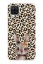 Samsung Galaxy A12 / M12 Compatible Leopard Pattern Rabbit Pattern Transparent Phone Case