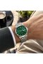REGENT TRS9038 Men’s Analog Watch, Green Dial, Day-Date Display, Sapphire Glass, Silver Stainless Steel Bracelet, 3 ATM Water Resistant - 7