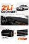 Audi A6 (1997-2004) Compatible Glove Box Cover + Thai Feather Trunk Bag + Sticker Set - Au003