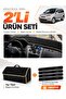 Honda Hr-V (1998-2005) Compatible Glove Box Cover + Thai Feather Trunk Bag + Sticker Set - Ho018