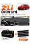 Seat Ibiza (2017-2021) Compatible Glove Box Cover + Tay Feather Trunk Bag + Sticker Set - Se009