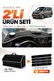 Volkswagen Transporter T6 Pocketed (2015-2020) Compatible Glove Box Cover + Hand Towel Bag Set - Vw028