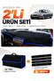 Bmw E39 (1995-2003) Compatible Dashboard Cover + Thai Feather Trunk Bag + Sticker Set - Bm009