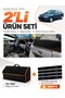 Renault Laguna 1 Airbag-Compatible (2000-2007) Compatible Glove Box Cover + Thai Feather Trunk Bag Set - Re032