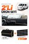 Mitsubishi L300 (2000-2010) Compatible Glove Box Cover + Tay Tüy Luggage Bag + Sticker Set - Mi011