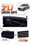 Peugeot 206 Small Screen (1998-2009) Compatible Glove Box Cover + Thai Feather Trunk Bag Set - Pe003