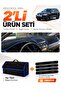 Volkswagen Touareg (2002-2010) Compatible Dashboard Cover + Tay Feather Trunk Bag + Sticker Set - Vw025