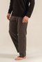 Men's Black Long Sleepwear Bottom - 3