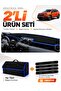 Daci̇a Duster 2 Generation with and Without Make-Up (2018-2023) Compatible Glove Box + Glove Box Cover Set - Da008