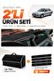 Renault 21 Manager (1990-1996) Compatible Dashboard Cover + Tay Feather Luggage Bag + Sticker Set - Re005