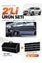 Volvo Xc-90 (2015-2024) Compatible Dashboard Cover + Tay Feather Trunk Bag + Sticker Set - Vo006