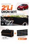Ford Fi̇esta (2008-2017) Compatible Glove Box Cover + Tay Tüy Luggage Bag + Sticker Set - Fo008