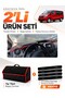 Renault Trafic Covered (2015-2022) Compatible Glove Box Cover + Thai Feather Luggage Bag Set - Re048