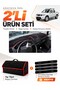 Nissan Navara (2005-2015) Compatible Glove Box Cover + Tay Feather Trunk Bag + Sticker Set - Ni009
