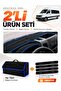 Volkswagen Crafter (2006-2014) Compatible Dashboard Cover + Tay Tüy Luggage Bag + Sticker Set - Mb020