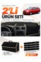 Daci̇a Logan Mcv (2012-2021) Compatible Glove Box Cover + Tay Tüy Luggage Bag + Sticker Set - Re015