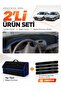 Toyota Corolla Terra E110 (1997-2002) Compatible Dashboard Cover + Tay Tüy Trunk Bag Set - To013