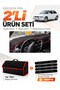 Proton 415-416-418-420 (1994-2000) Compatible Glove Box Cover + Feather Lint Trunk Bag Set - Pr002