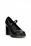 26Blg477-2 Women's Platform Shoes Black - 2