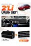 Mazda 3 (2003-2009) Compatible Dashboard Cover + Tay Feather Trunk Bag + Sticker Set - Ma001