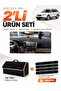 Subaru Outback (2003-2009) Compatible Glove Box Cover + Thai Feather Luggage Bag + Sticker Set - Su005