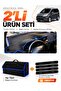 Ford Courier (2020-2023) Compatible Torpedo Cover with Screen + Tay Feather Luggage Bag Set - Fo005