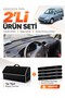 Dashboard Cover + Thai Feather Trunk Bag + Sticker Set Opel Combo C (2001-2011) Compatible - Op007