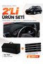 Chery Tiggo 5 (2013-2015) Compatible Dashboard Cover + Thai Feather Trunk Bag + Sticker Set - Cy001