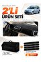 Skoda Roomstar (2006-2015) Compatible Dashboard Cover + Thai Feather Trunk Bag + Sticker Set - Sk002