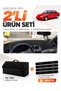 Hyundai Elantra (1995-2000) Compatible Glove Box Cover + Tay Tüy Luggage Bag + Sticker Set - Hu013