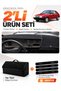 Skoda Favorit (1987-1995) Compatible Dashboard Cover + Tay Feather Luggage Bag + Sticker Set - Sk003
