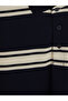 Esvab • Modern & Distinctive Devrik Roba Collar Striped Men's Sweatshirt - 4