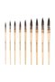 525 Series Squirrel Hair Round Brush No: 8 - 4