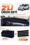 Glove Box Cover + Thai Feather Trunk Bag Set Mercedes W168 a Class (1997-2004) Compatible - Mb001