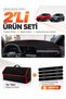Dashboard Cover + Thai Feather Trunk Bag + Sticker Set Renault Austral (2023-2026) Compatible - Re052 - 2