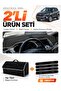 Ford Kuga (2015-2019) Compatible Glove Box Cover + Thai Feather Trunk Bag + Sticker Set - Fo025