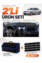 Kia Cerato (2008-2012) Compatible Torpedo Cover + Thai Feather Trunk Bag + Sticker Set - Ki007