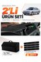 Renault 21 Concorde (1990-1996) Compatible Glove Box Cover + Tay Tüy Luggage Bag Set - Re005