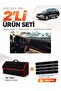 Subaru Outback (1998-2003) Compatible Glove Box Cover + Thai Feather Luggage Bag + Sticker Set - Su006
