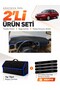 Dashboard Cover + Thai Feather Trunk Bag + Sticker Set Rover 45 (1999-2005) Compatible - Ro002