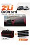 Toyota Proace City (2020-2026) Compatible Dashboard Cover + Tay Tüy Luggage Bag + Sticker Set - To021