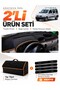 Renault Kangoo 2 Without Airbag (2004-2008) Compatible Glove Box Cover + Tay Tüy Luggage Bag Set - Re026