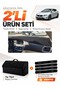 Volvo V40 (2012-2019) Compatible Glove Box Cover + Tay Feather Trunk Bag + Sticker Set - Vo005