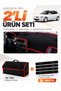 Glove Box Cover + Thai Feather Trunk Bag Set Compatible with Honda Civic Ek-Ej-Em (1995-2000) - Ho007