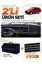 Skoda Forman (1990-1995) Compatible Dashboard Cover + Thai Feather Luggage Bag + Sticker Set - Sk003