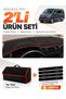 Volkswagen Transporter T6 Covered (2015-2020) Compatible Glove Box Cover + Glove Bag Set - Vw030