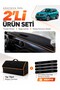 Volkswagen T-Cross (2021-2023) Compatible Dashboard Cover + Tay Feather Trunk Bag + Sticker Set - Vw031