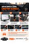 Ford C-Max (2010-2014) Double Screen Compatible Dashboard Cover + Tay Feather Trunk Bag Set - Fo001 - 4
