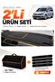 Volkswagen Caddy (2015-2021) Compatible Dashboard Cover + Tay Feather Trunk Bag + Sticker Set - Vw003